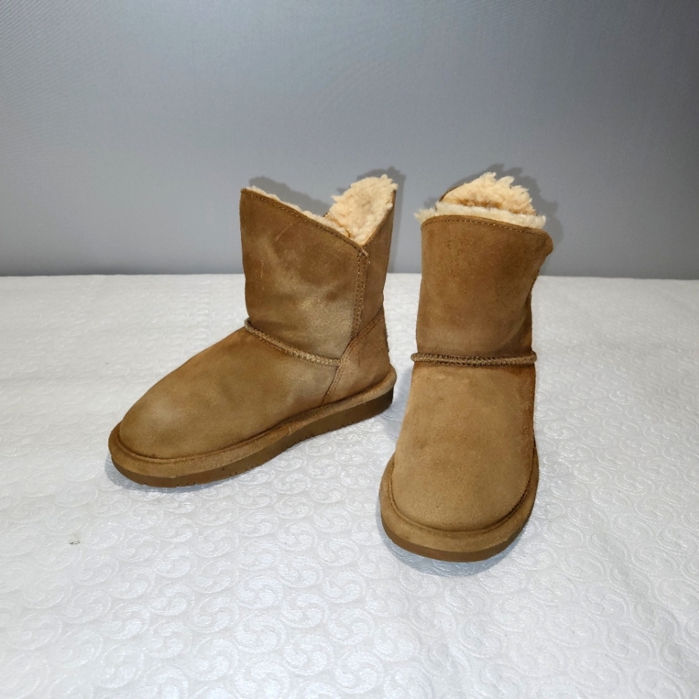 Kids BearPaw Sheepskin Boots